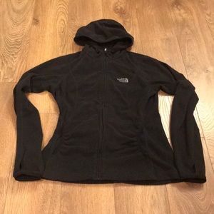 The Northface lightweight full zip hoodie fleece